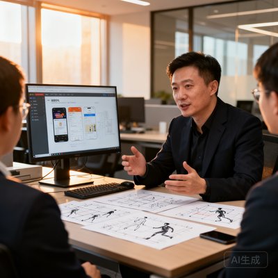 满冠体育产品副总裁张翼，主导社区化功能设计